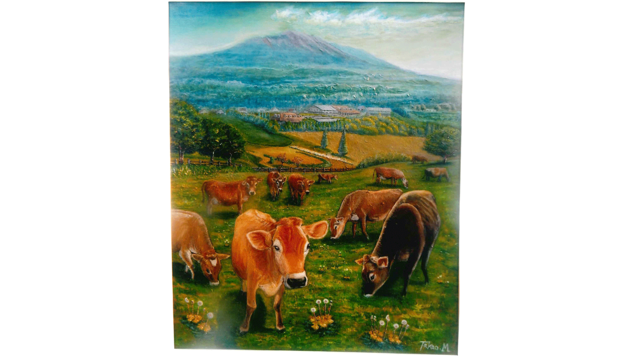 前薗隆男_霧島高原の牧場